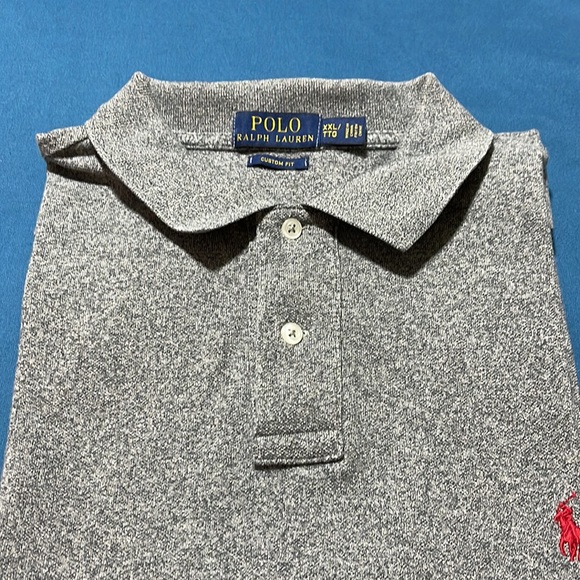 XXL Grey Custom Ralph Lauren Polo shirt - Picture 4 of 4
